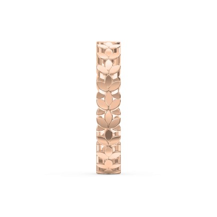 Leaf Stackable Floral Ring