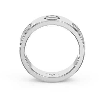Two Tone Cartier Ring Love Band