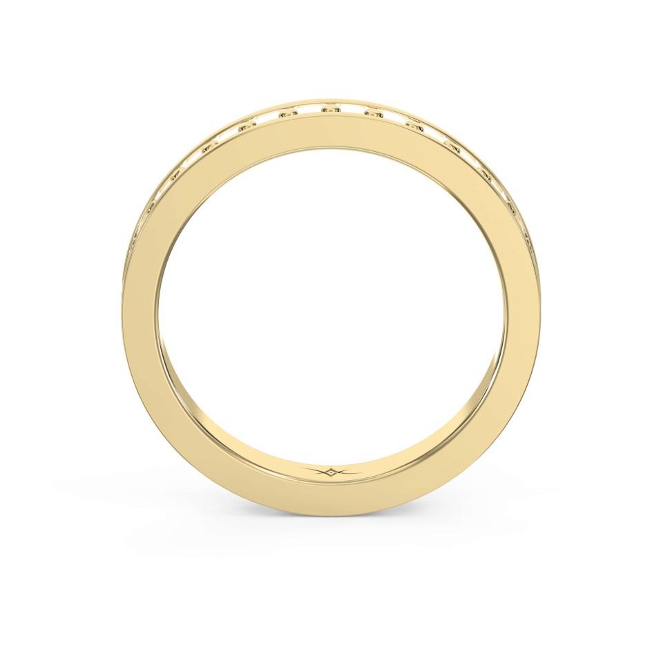 The Khedira Band of Magnificent White Enamel For Her
