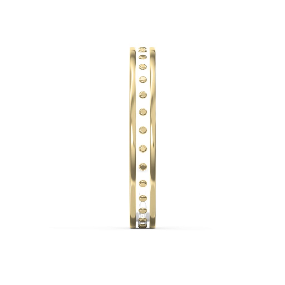 The Khedira Band of Magnificent White Enamel For Her